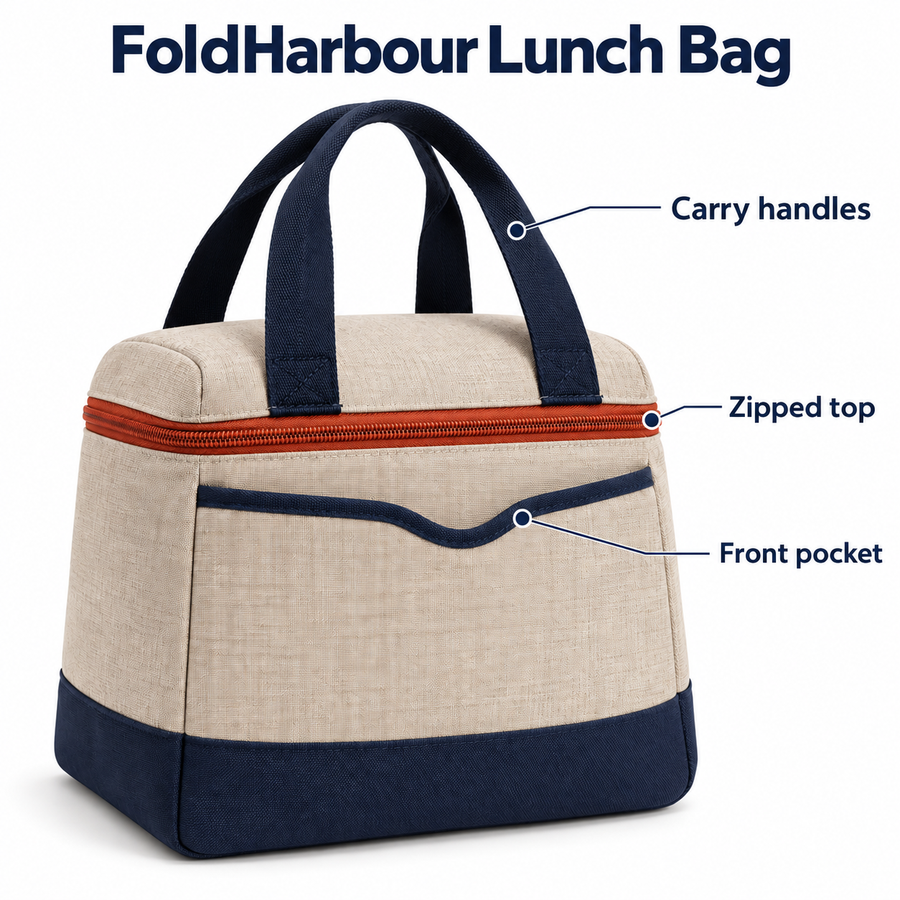 FoldHarbour Lunch Bag