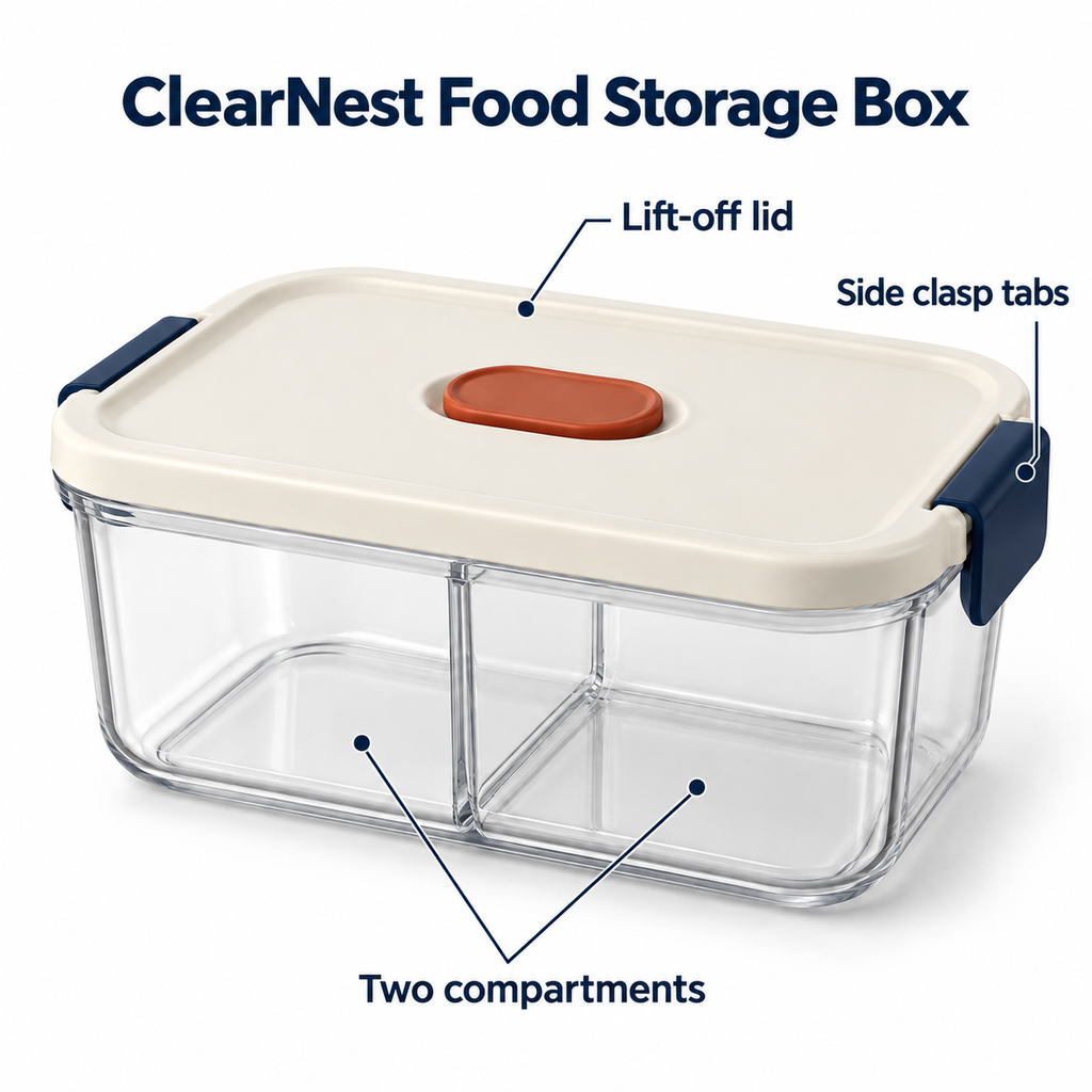 ClearNest Food Storage Box