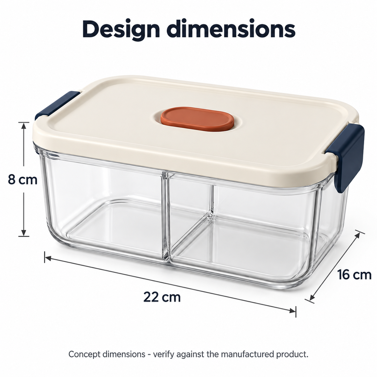ClearNest Food Storage Box