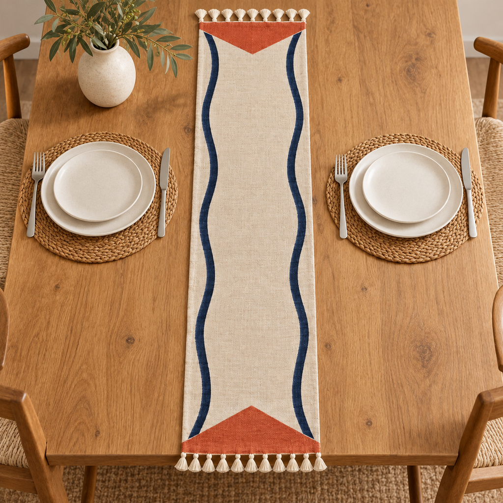 ContourStripe Table Runner