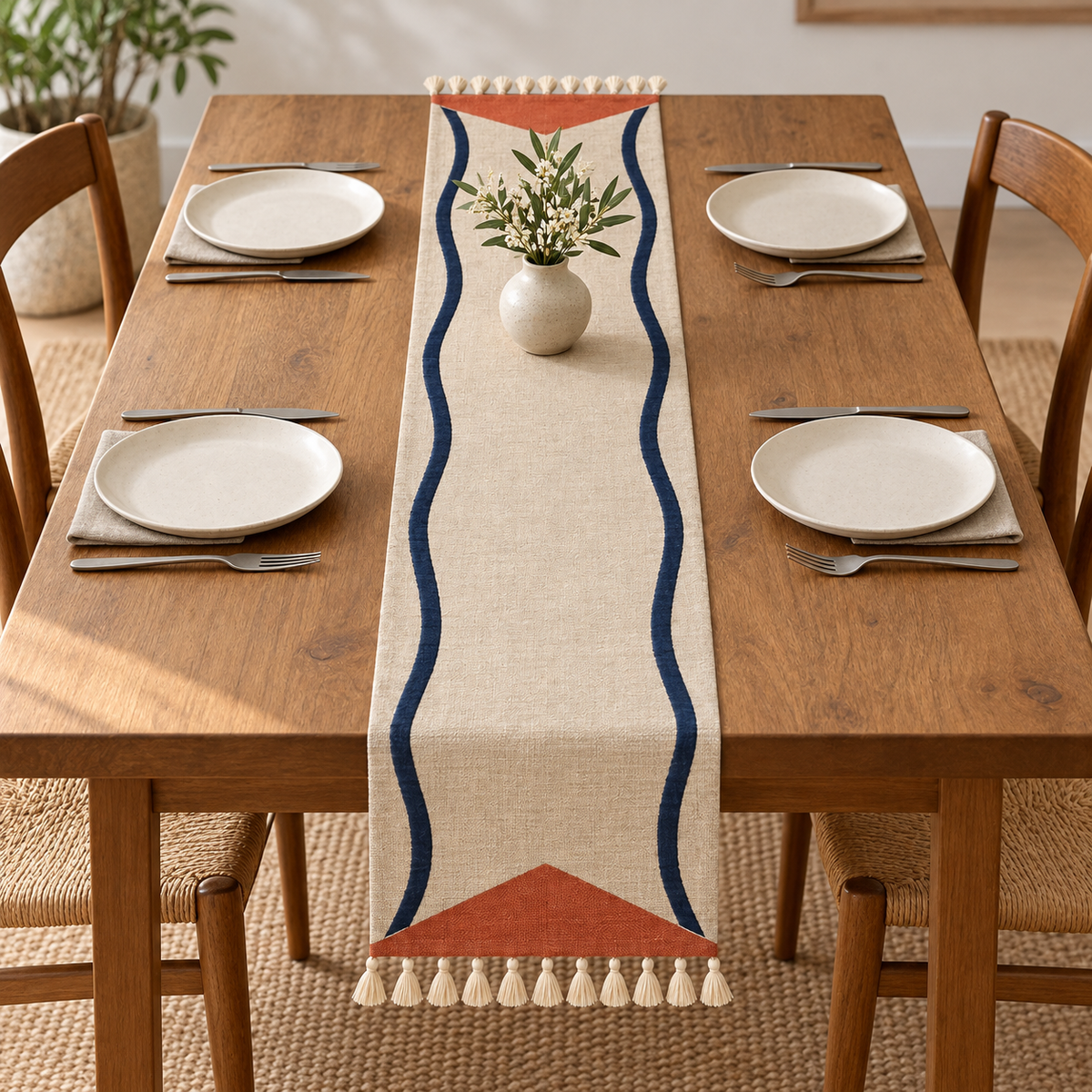 ContourStripe Table Runner