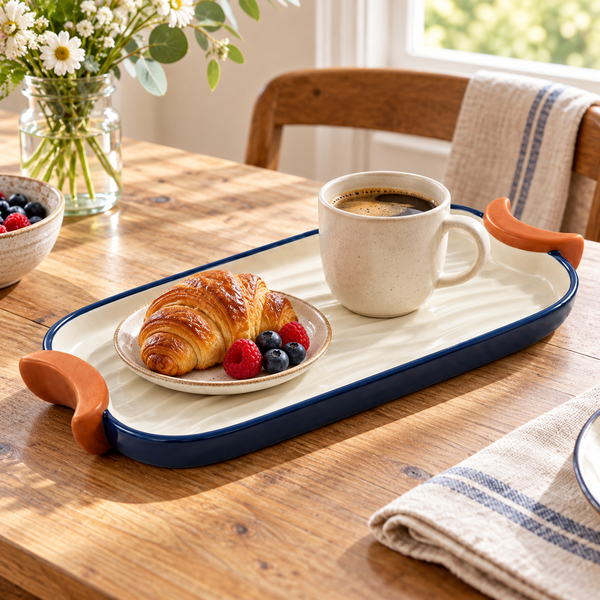 CrescentCarry Serving Tray