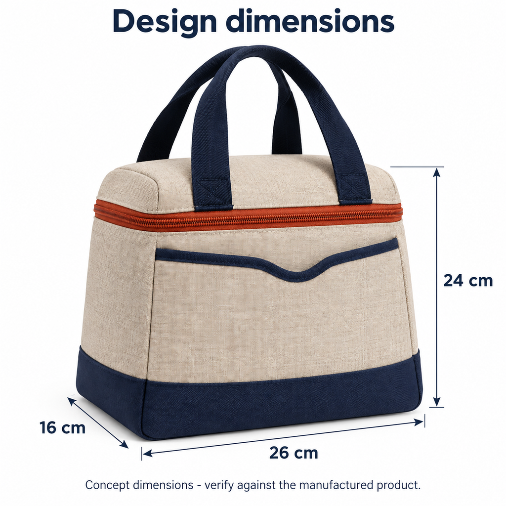 FoldHarbour Lunch Bag