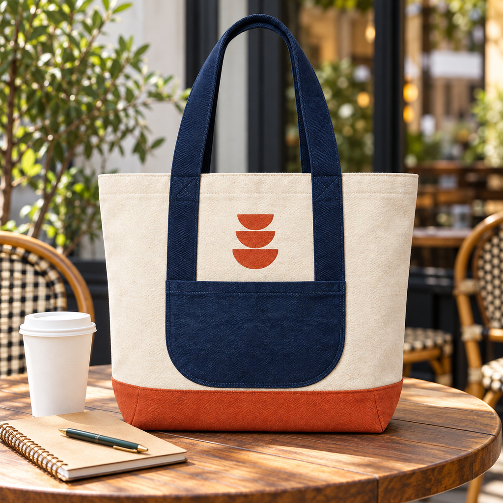MarketArc Canvas Tote