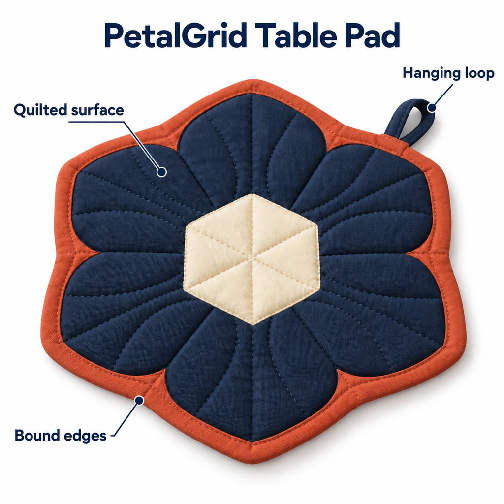 PetalGrid Table Pad