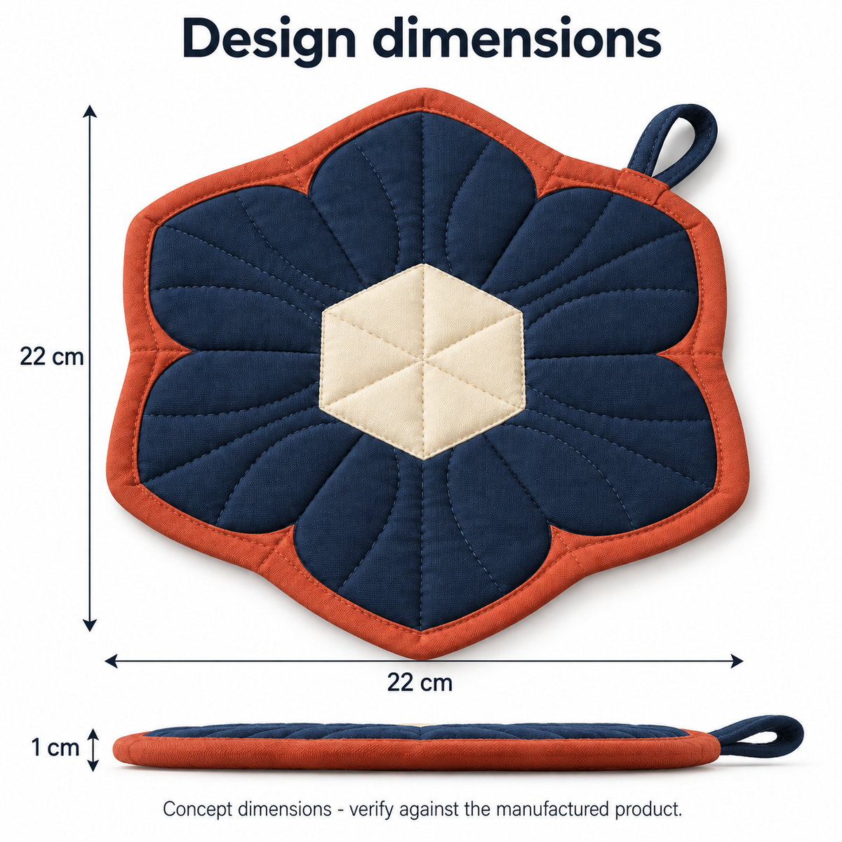PetalGrid Table Pad