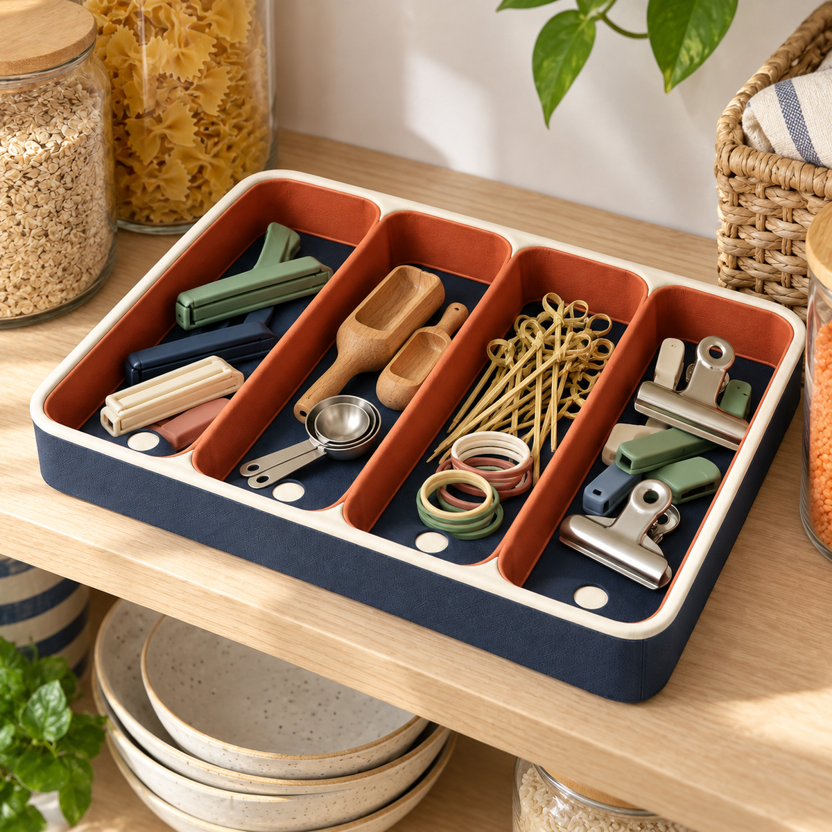 SplitArc Kitchen Drawer Organiser