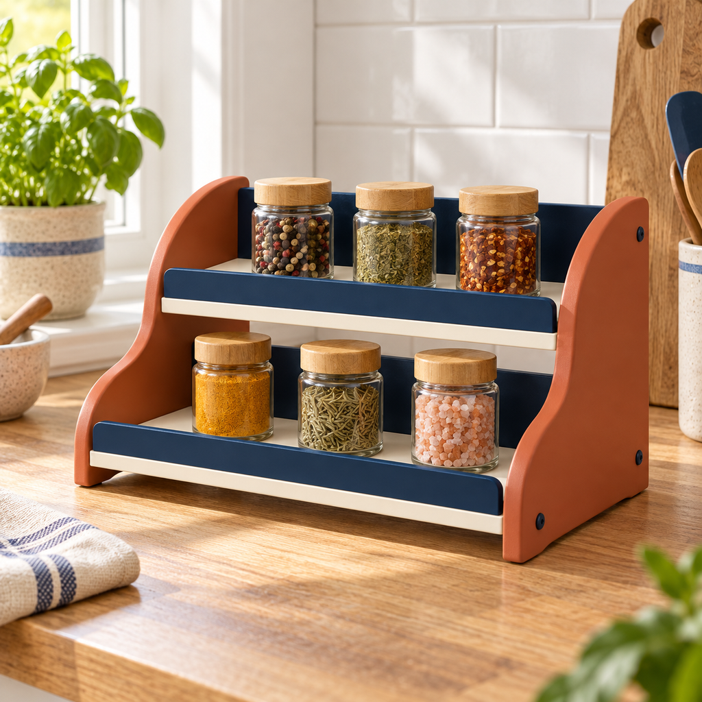 StepNest Countertop Spice Rack