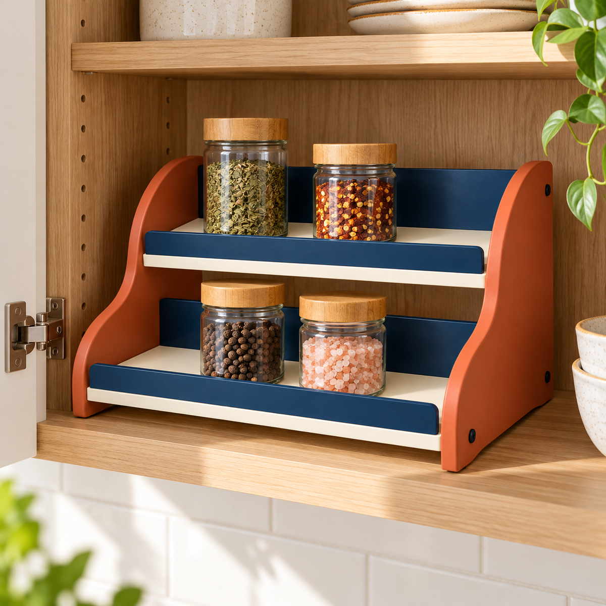 StepNest Countertop Spice Rack