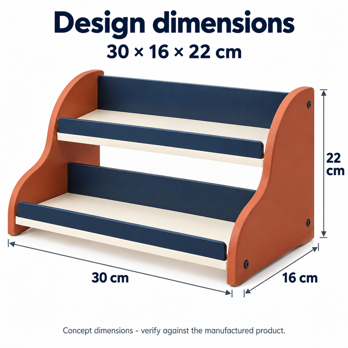 StepNest Countertop Spice Rack