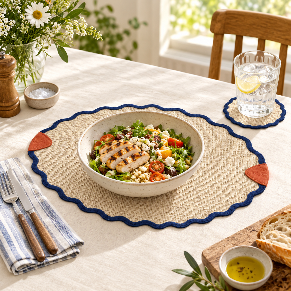 TideFold Placemat and Coaster Set