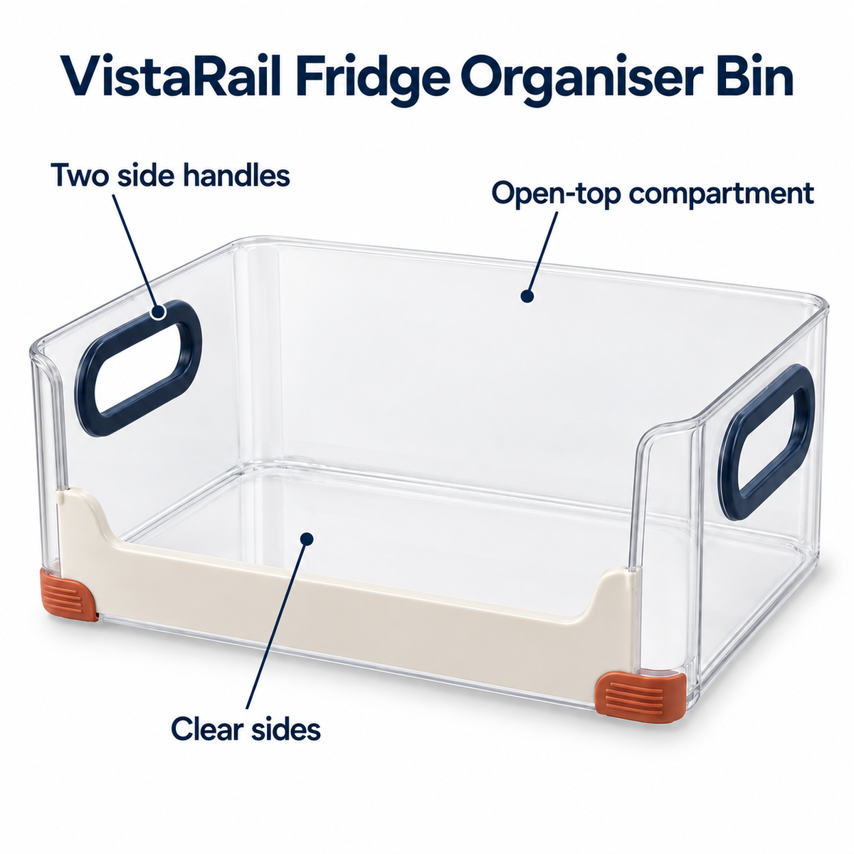 VistaRail Fridge Organiser Bin
